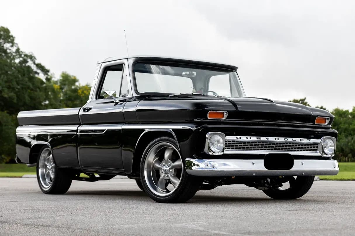 1966 Chevrolet C10 Custom Pickup 327, view