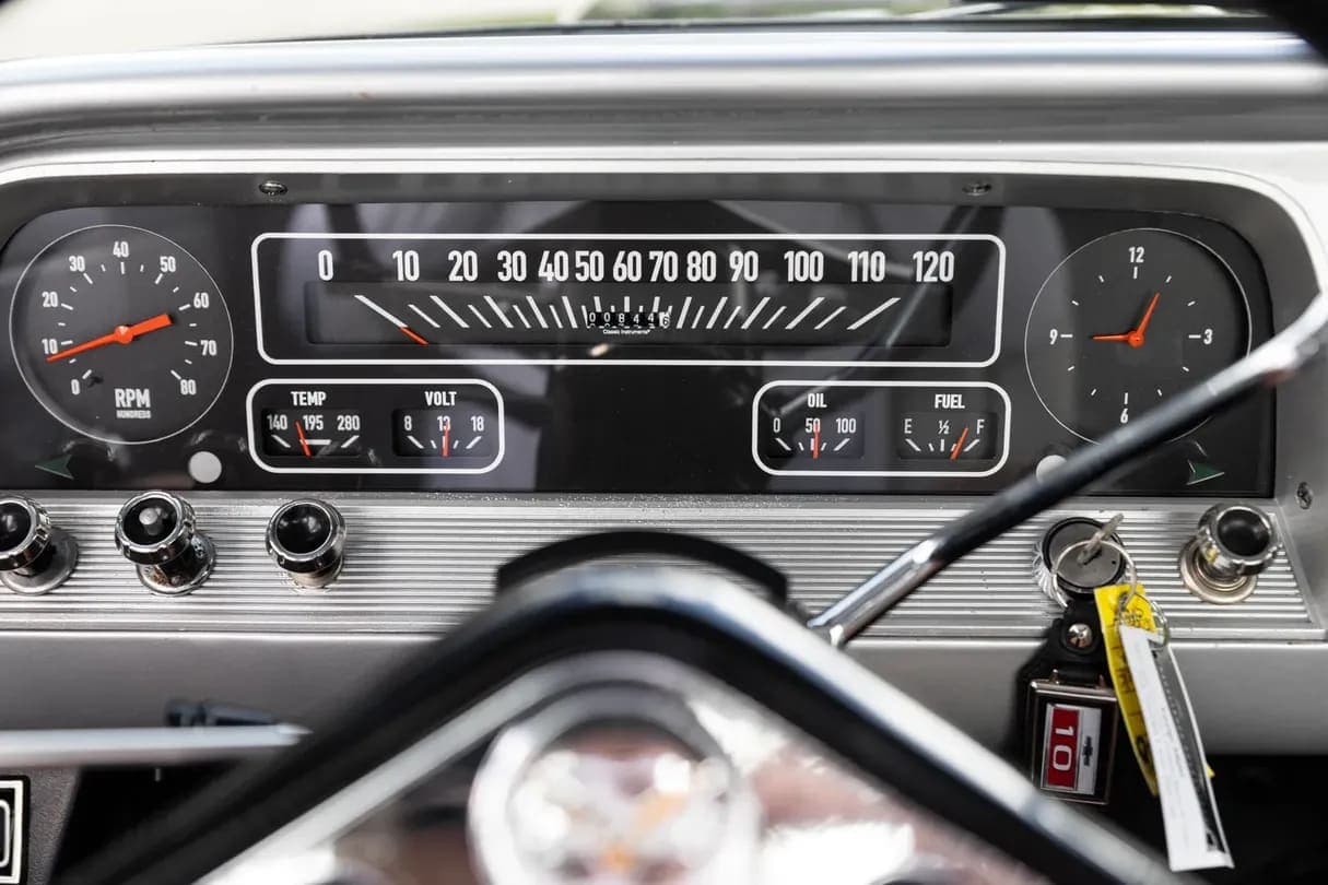 1966 Chevrolet C10 Custom Pickup 327, view