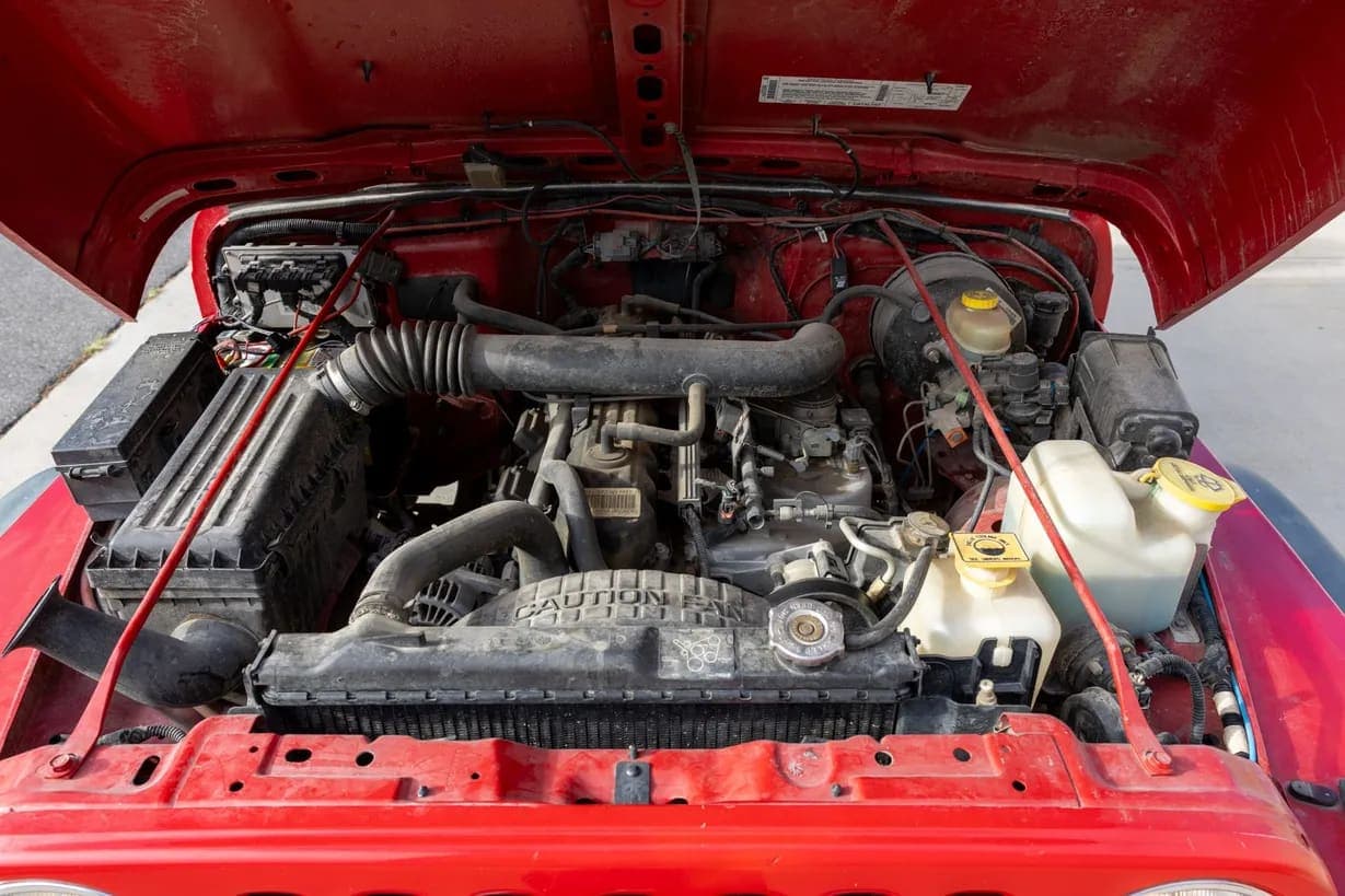 2000 Jeep Wrangler Sport 4.0, view