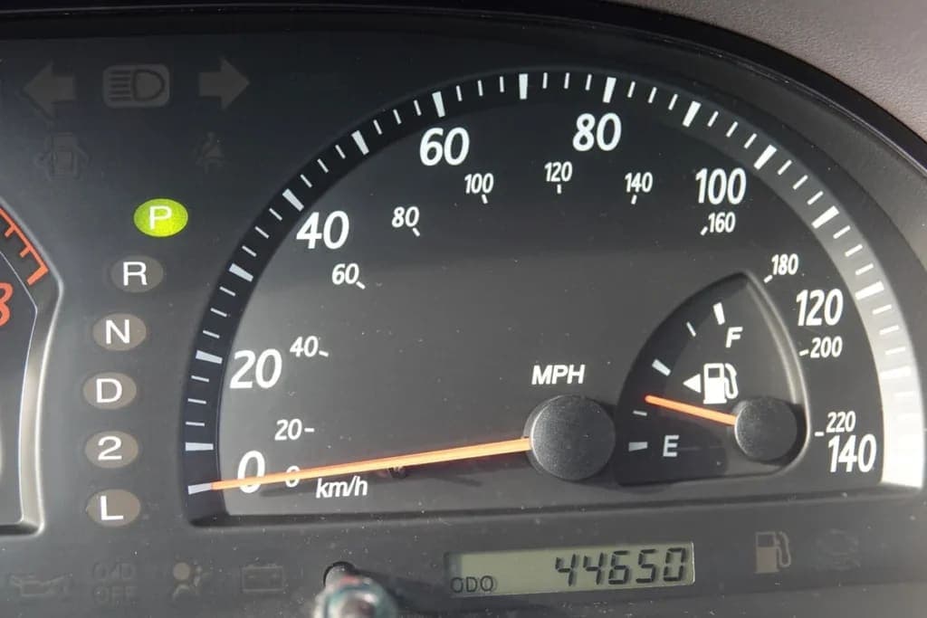 2002 Toyota Camry LE, view