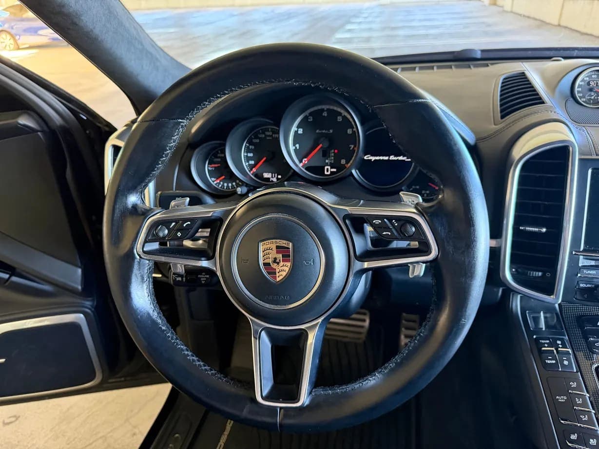 2016 Porsche Cayenne Turbo S, view