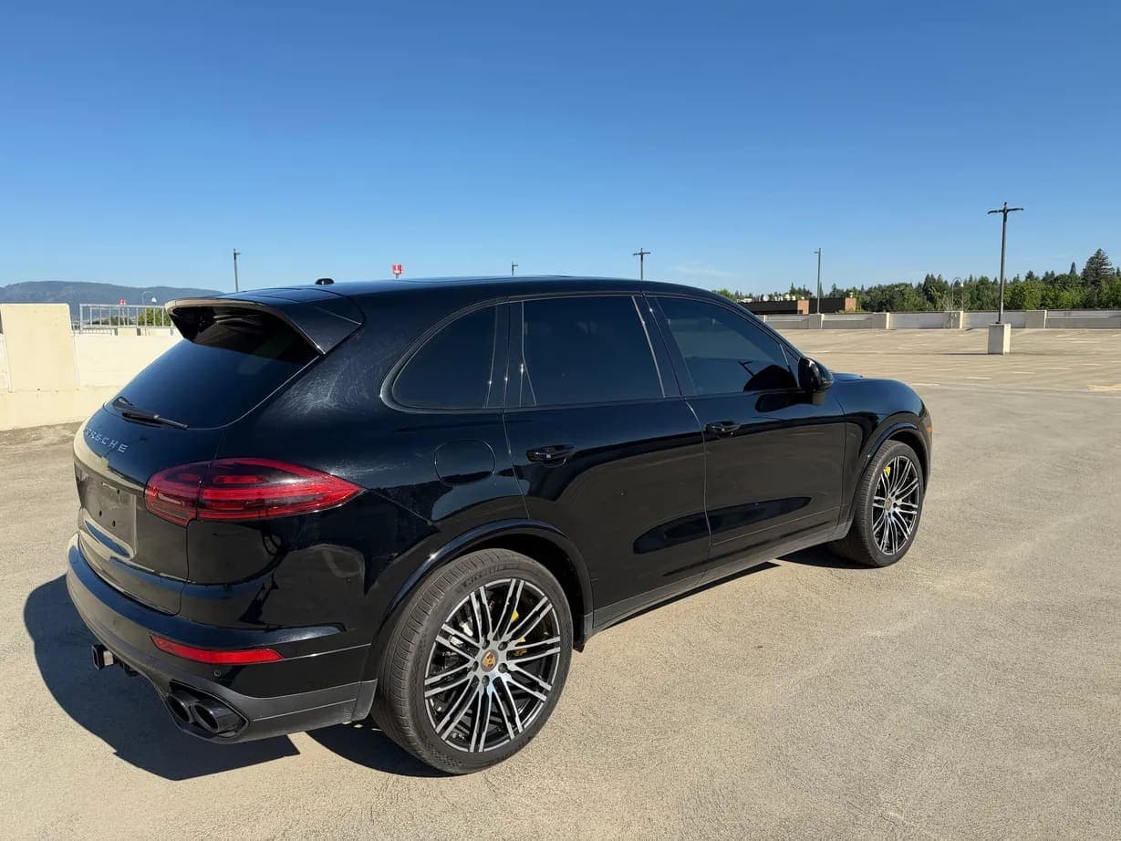 2016 Porsche Cayenne Turbo S, view