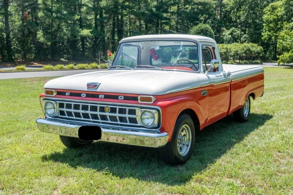 1965 Ford F-100 Custom Styleside Pickup, view
